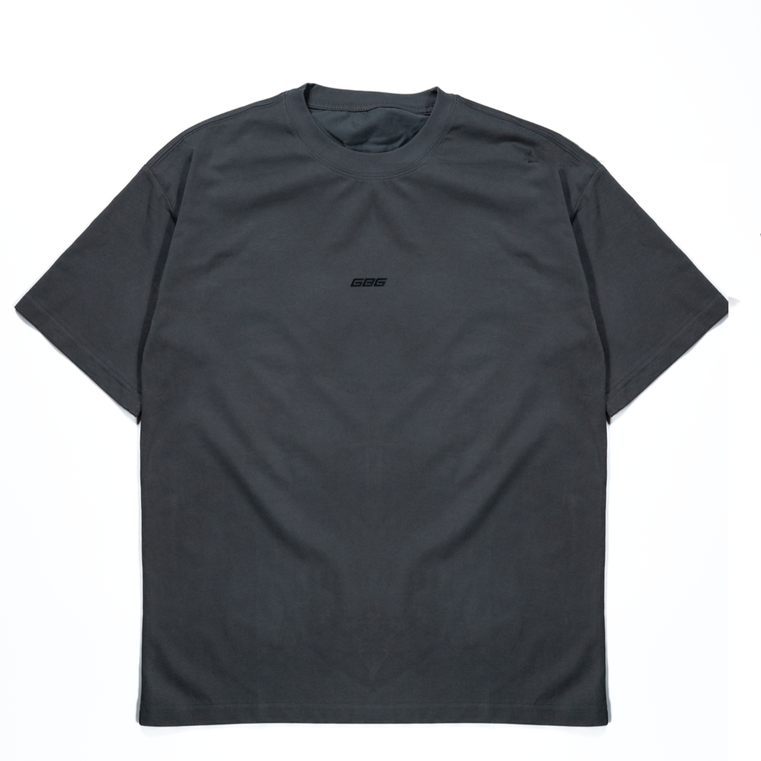 Grey Oversized Training Tee