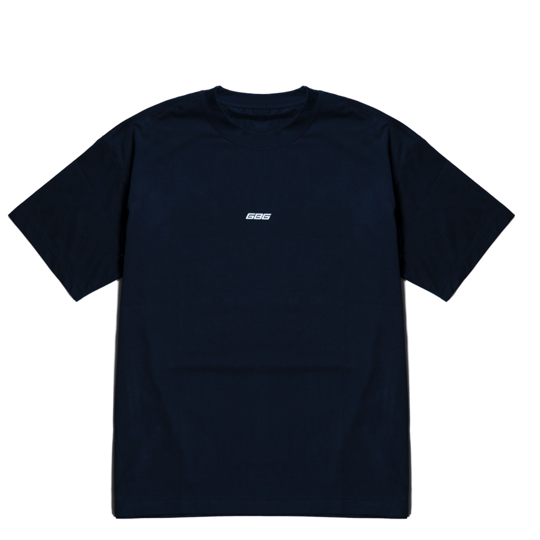 Navy Oversized Training Tee
