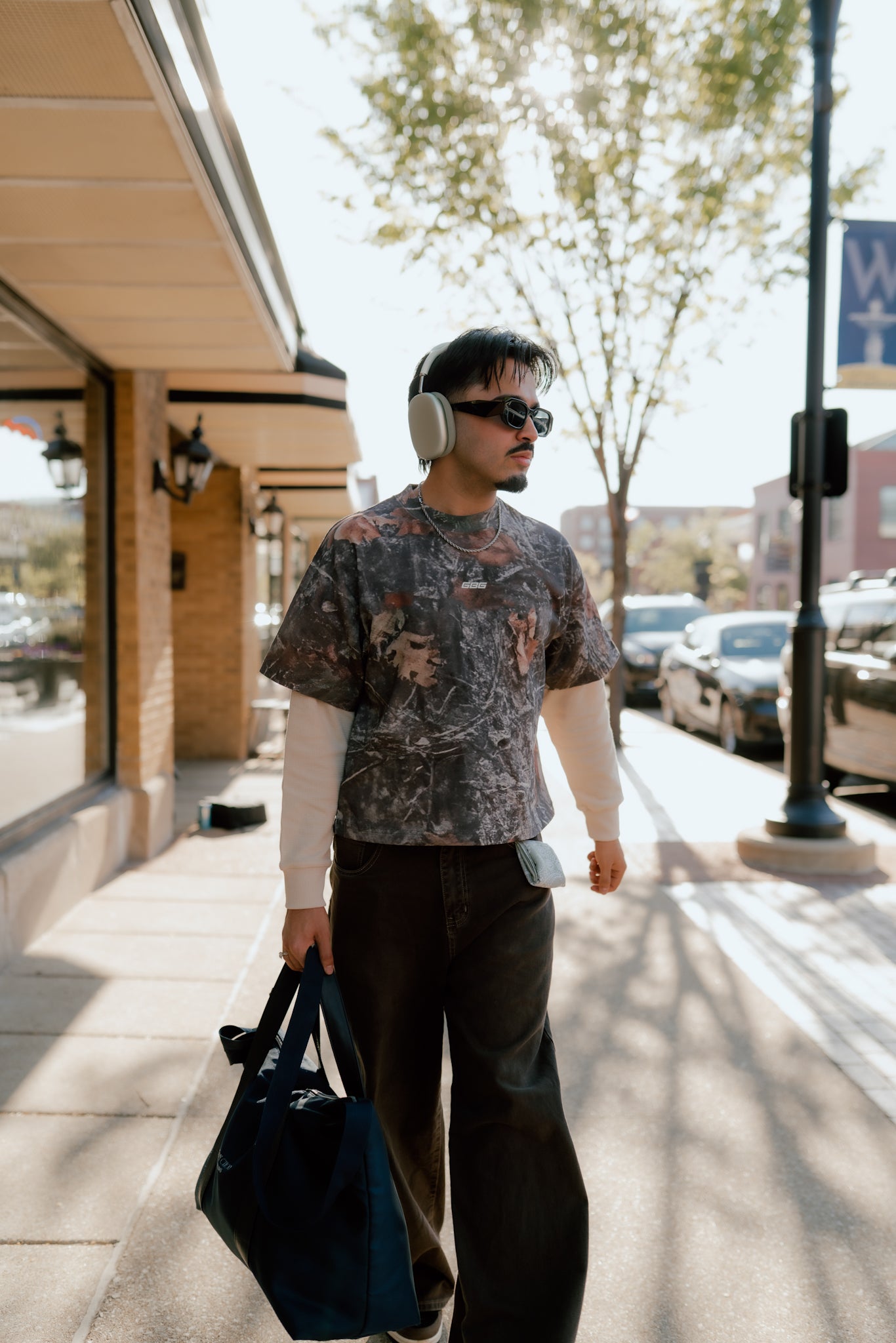 Camo Shirt With Thermal Longsleeve